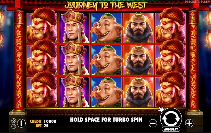 Journey To The West Slot, gráficos, design, Pragmatic Play, slots online, experiência de jogo, tema oriental, animações, símbolos, funcionalidades de bônus.